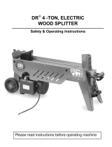 Country Home Products 4-TON ELECTRIC WOOD SPLITTER User manual