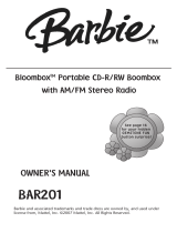 Barbie Bloombox BAR201 User manual