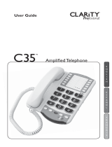 Clarity C35 User manual