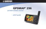 Garmin GPSMAP 296 User manual