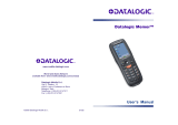 Datalogic Memor User manual