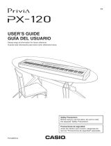 Casio PX-120 User manual