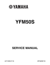Yamaha RAPTOR YFM50S User manual