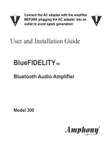 Amphony 300 BlueFIDELITY User manual