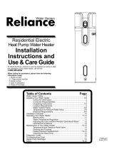 Reliance Water Heaters 606 User manual