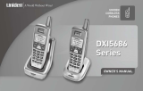Uniden DXI5686-2 - DXI Cordless Phone User manual