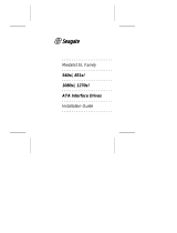 Seagate 540SL User manual