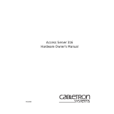 Cabletron Systems TRRMIM-F3T Owner's manual