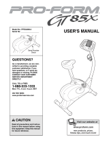 Pro-Form PFEX2096.1 User manual