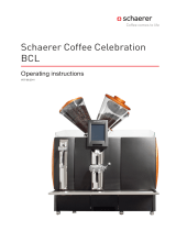 Schaerer Coffee Celebration BCL Owner's manual