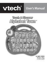 VTech Touch & Discover Alphabet Town User manual