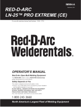 Lincoln Electric Red-D-Arc LN-25 Pro Extreme User manual
