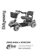 Drive Medical Odyssey Mobility Scooter User manual