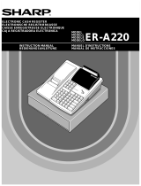 Sharp ER-A220 User manual