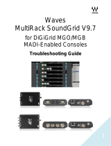 DigiGrid MultiRack SoundGrid V9.7 for DiGiGrid MGO / MGB Owner's manual