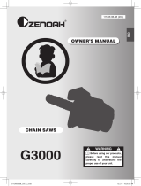 Zenoah G3000 User manual