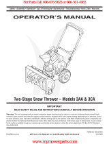 MTD 3AA User manual