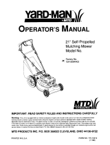 Yard-Man 12A-559K402 Owner's manual