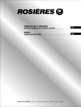 ROSIERES LAYOUT 1 Owner's manual