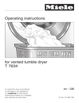 Miele T 7634 User manual