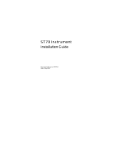 Raymarine ST70 Instrument Installation guide