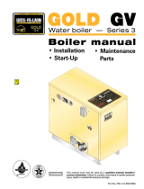 Weil-McLain GOLD DV WATER BOILER User manual