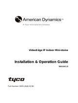 American Dynamics ADCIPE3312I User manual