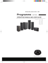 Wharfedale Pro Programme 108/108T User manual