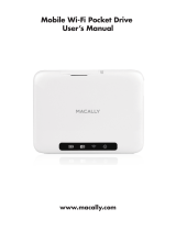 Macally Mobile Wi-Fi Pocket Drive Installation guide