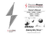 Precision Power Art Series 2 Ch.  User manual