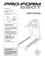 Pro-Form PFTL78807.1 User manual