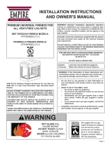 Empire VFP36PB2EF-3 Owner's manual