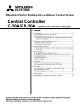 Mitsubishi Electronics Central Controller GB-50A User manual