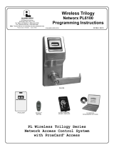 Alarm Lock Wireless Trilogy Networx PL6100 Operating instructions