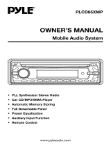Pyle PLCD85XMP Owner's manual