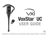 VXI VoxStar UC User manual