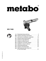 Metabo WS 7400 Operating instructions
