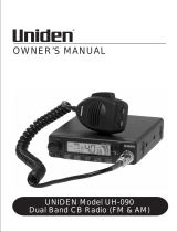 Uniden UH-090 User manual