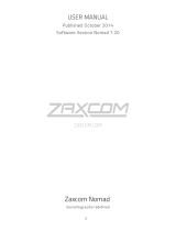Zaxcom Nomad User manual