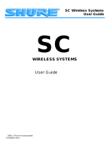 Shure SC User manual