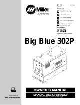 Miller Electric Big Blue 302P Owner's manual
