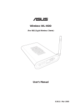 Asus WL-HDD User manual
