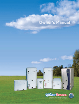 WaterFurnace Geothermal heating and cooling system Owner's manual