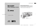 Sharp XL-MP60 User manual
