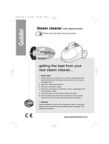 Morphy Richards Steam cleaner User manual