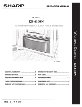 Sharp KB-6100N User manual
