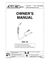 Miller Electric MWG 160 Owner's manual