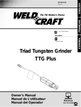 Miller MTG Plus Tungsten Grinder Owner's manual