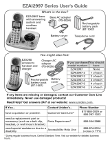 Uniden EZAI2997 User manual