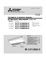 Mitsubishi Electric City Multi Series PCFY-P15NKMU-E User manual